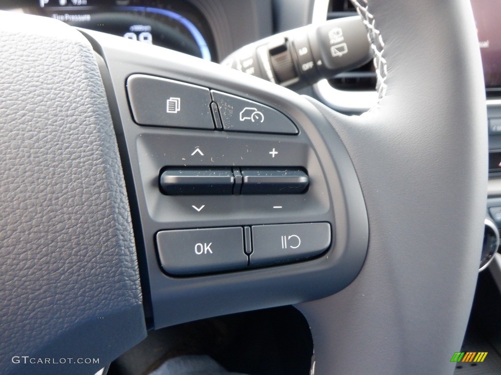 2024 Hyundai Venue SEL Denim Steering Wheel Photo #146659763