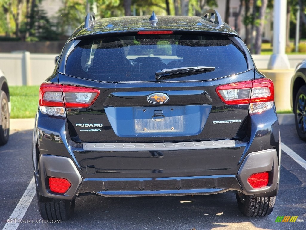 2021 Crosstrek Premium - Crystal Black Silica / Black photo #4