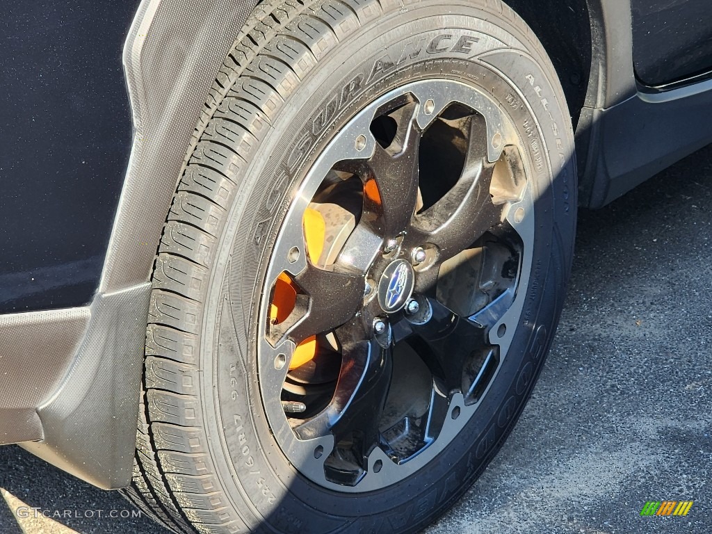 2021 Crosstrek Premium - Crystal Black Silica / Black photo #5