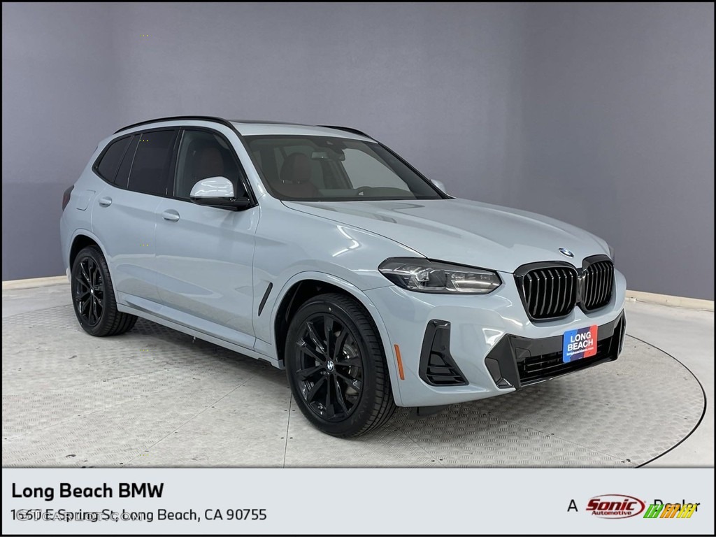 2024 X3 sDrive30i - Brooklyn Grey Metallic / Tacora Red photo #1