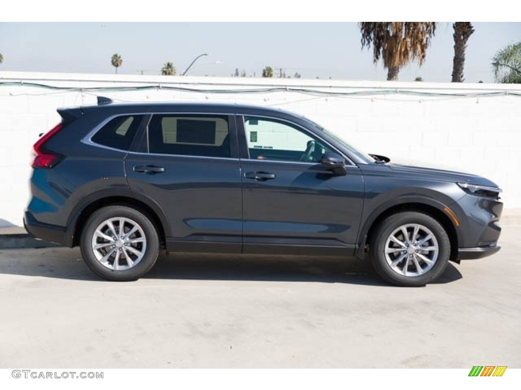 2024 CR-V EX AWD - Meteorite Gray Metallic / Gray photo #8