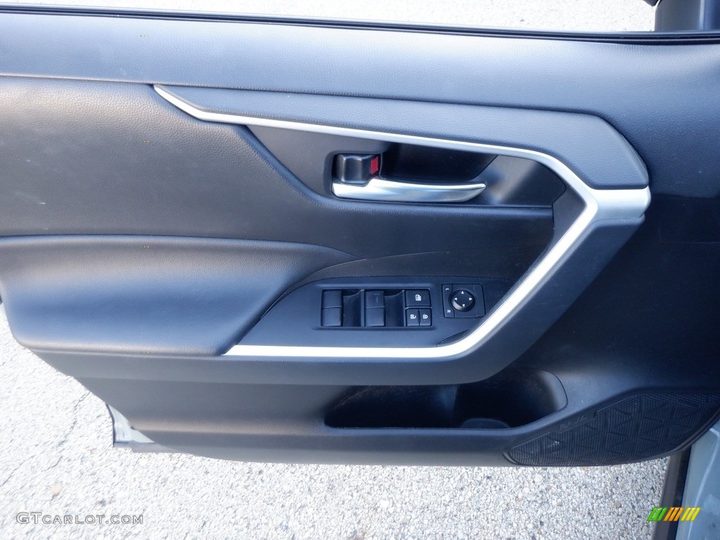 2021 RAV4 XLE AWD - Lunar Rock / Black photo #13