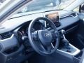 Black 2021 Toyota RAV4 XLE AWD Dashboard