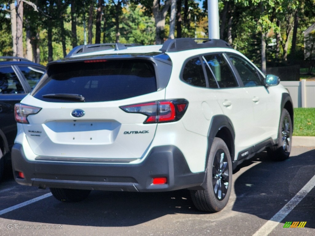 2023 Outback Onyx Edition - Crystal White Pearl / Titanium Gray photo #3