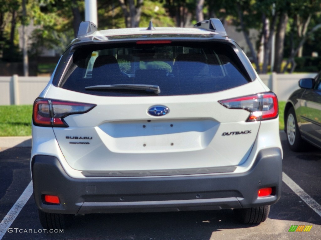 2023 Outback Onyx Edition - Crystal White Pearl / Titanium Gray photo #4