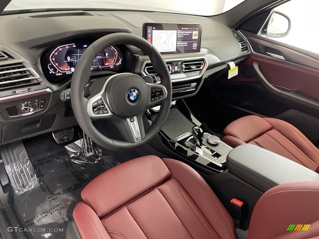Tacora Red Interior 2024 BMW X3 sDrive30i Photo #146660372