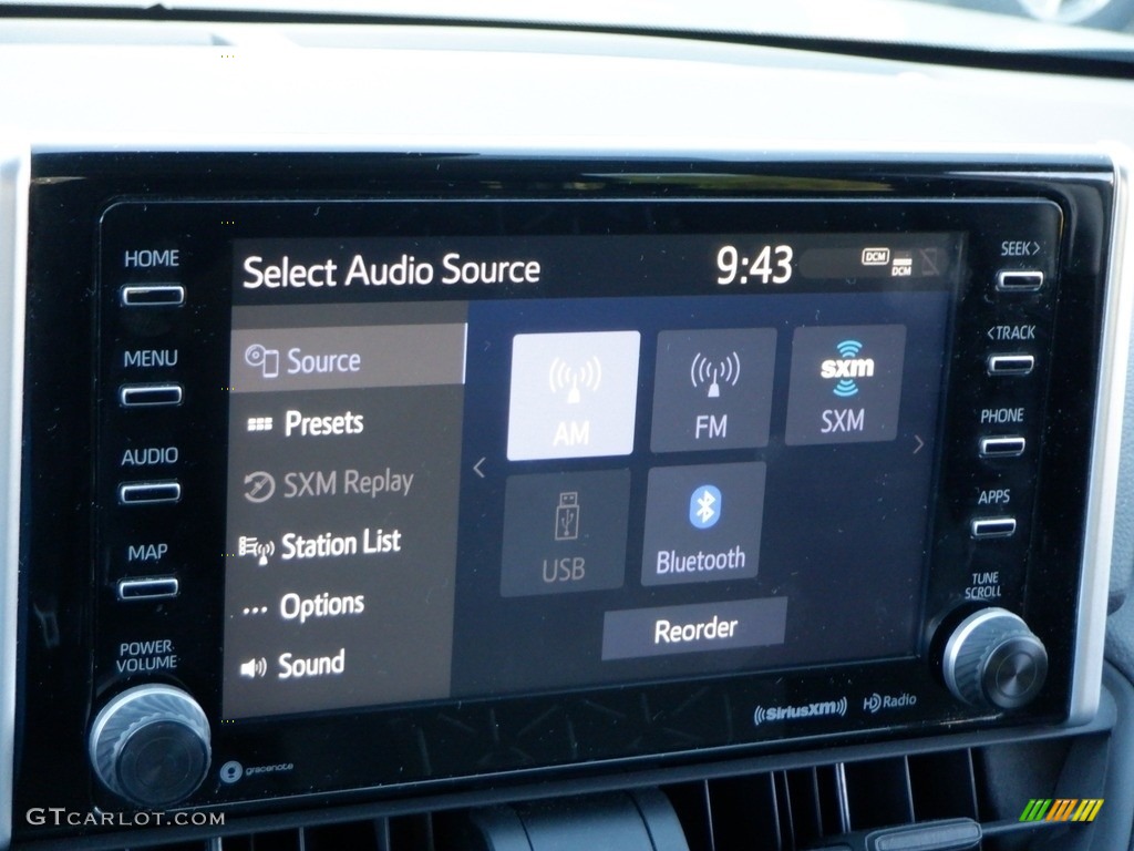 2021 RAV4 XLE AWD - Lunar Rock / Black photo #22