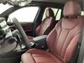 2024 BMW X3 Tacora Red Interior Front Seat Photo