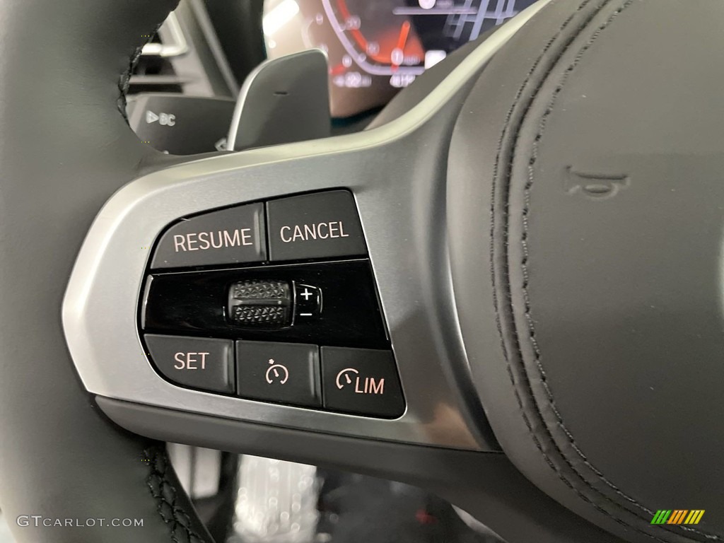 2024 BMW X3 sDrive30i Tacora Red Steering Wheel Photo #146660426