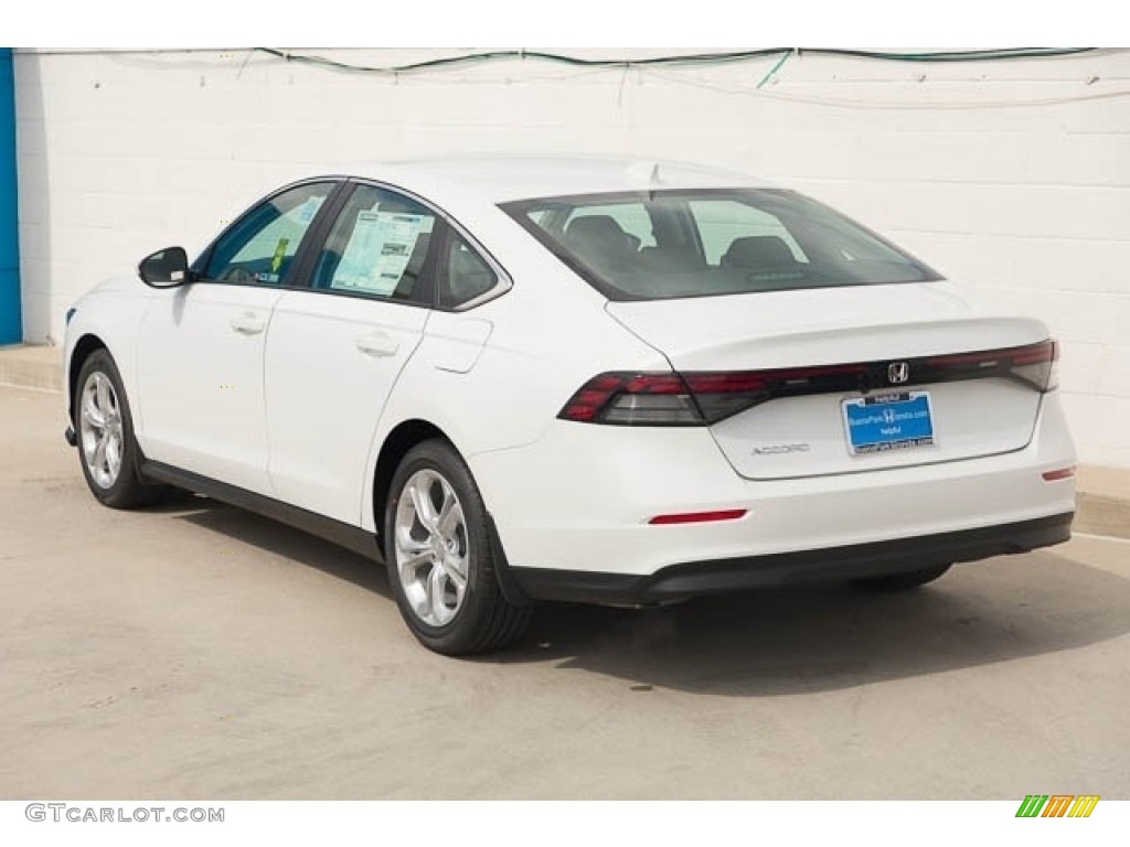 2024 Accord LX - Platinum White Pearl / Black photo #2