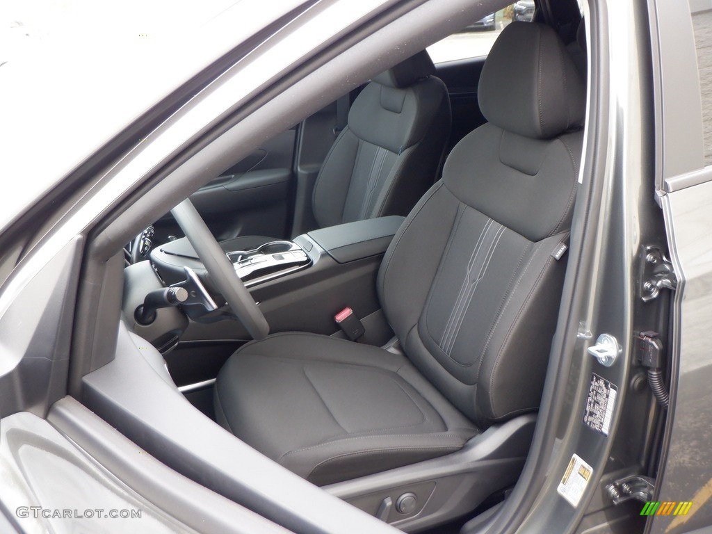 2024 Tucson Blue Hybrid AWD - Amazon Gray / Black photo #11