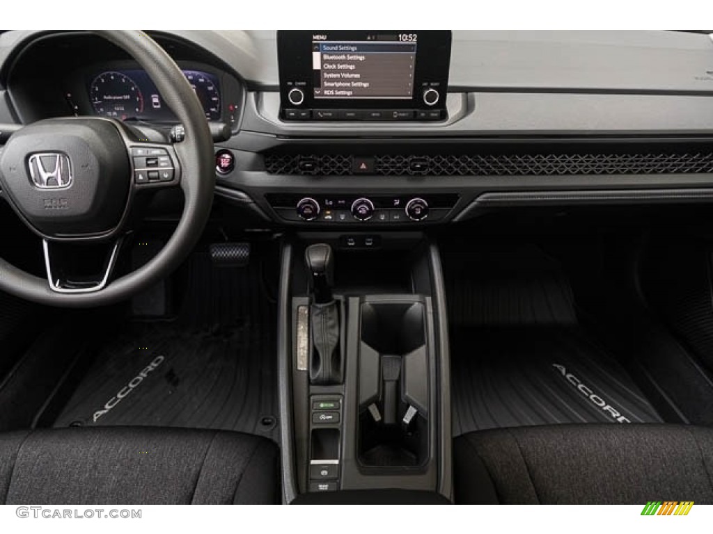 2024 Honda Accord LX Black Dashboard Photo #146660940