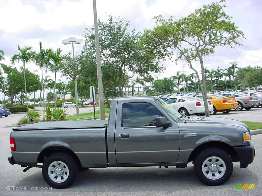 2008 Ranger XL Regular Cab - Dark Shadow Grey Metallic / Medium Dark Flint photo #2