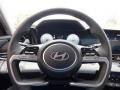 Light Gray Steering Wheel Photo for 2024 Hyundai Elantra #146661312
