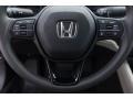 Gray 2024 Honda Accord LX Steering Wheel