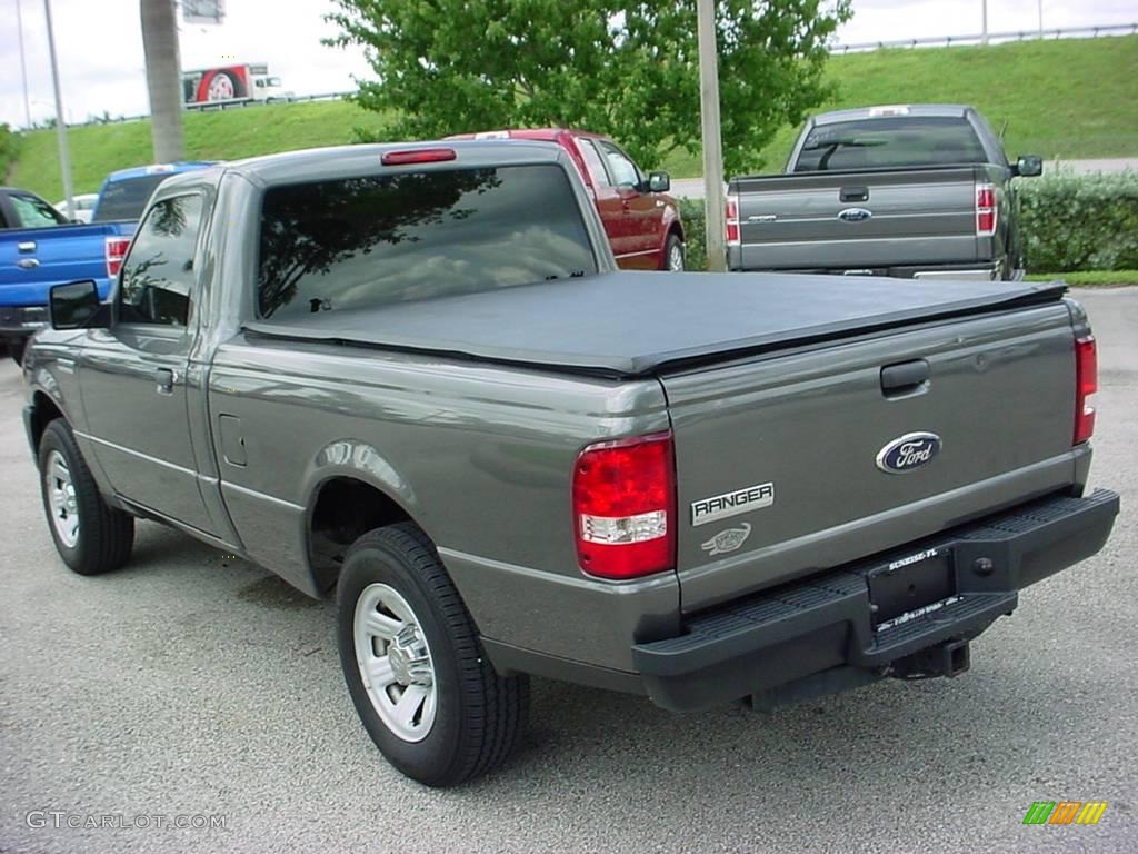 2008 Ranger XL Regular Cab - Dark Shadow Grey Metallic / Medium Dark Flint photo #6
