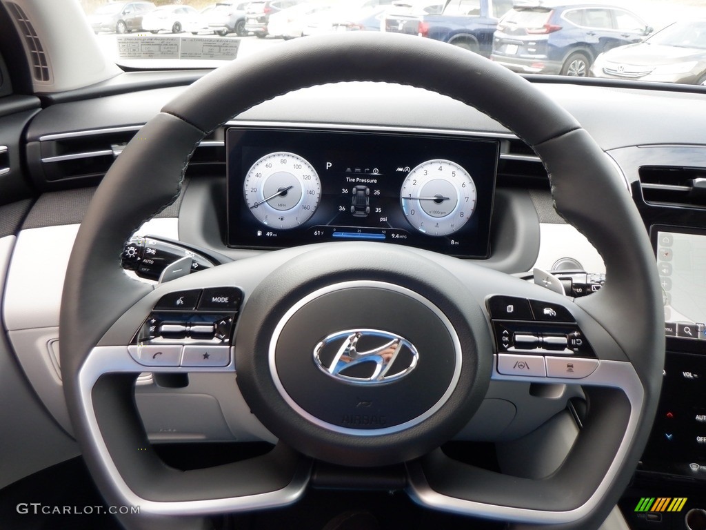 2024 Hyundai Tucson Limited AWD Gray Steering Wheel Photo #146661896