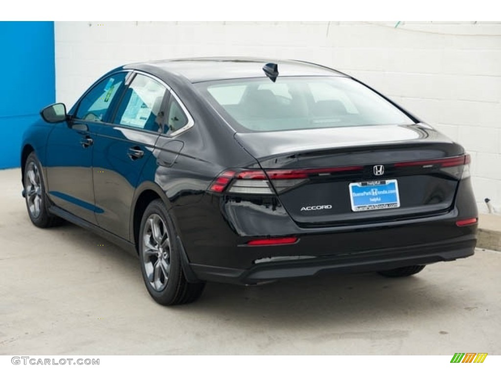 2024 Accord EX - Crystal Black Pearl / Black photo #2