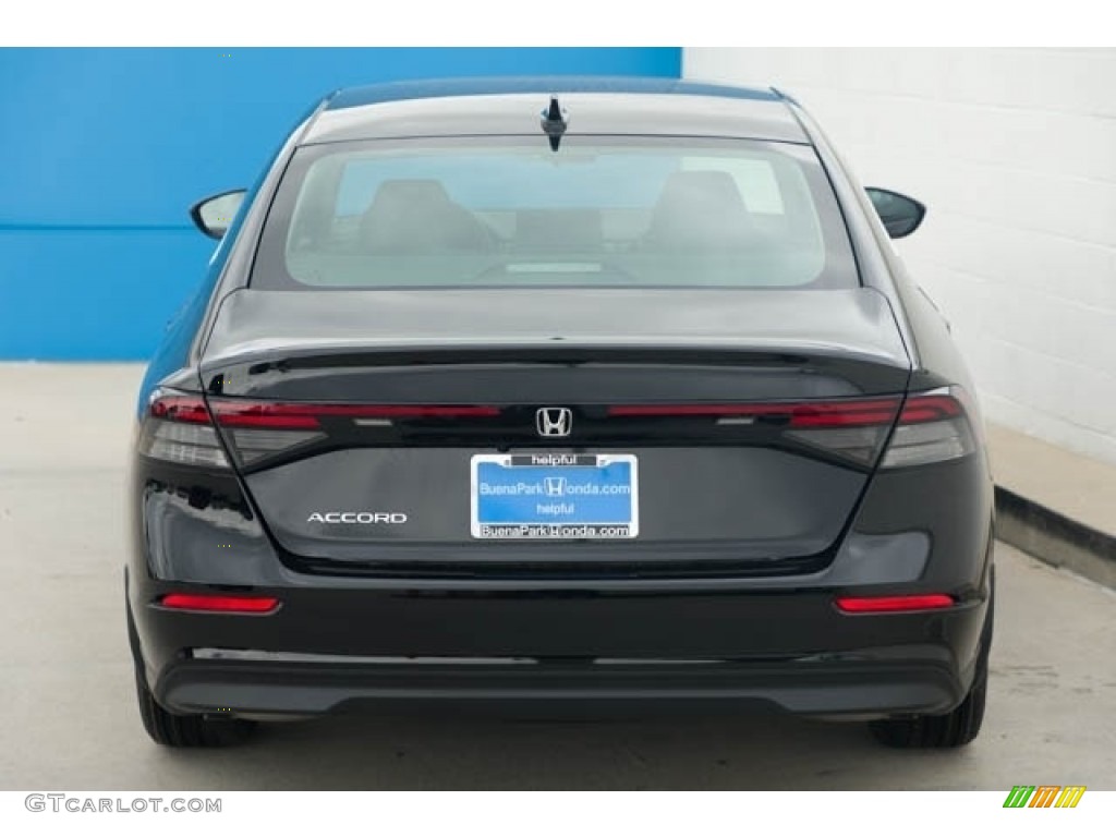 2024 Accord EX - Crystal Black Pearl / Black photo #7