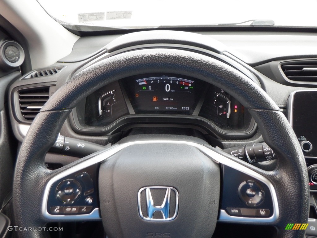2021 Honda CR-V Special Edition AWD Black Steering Wheel Photo #146662228
