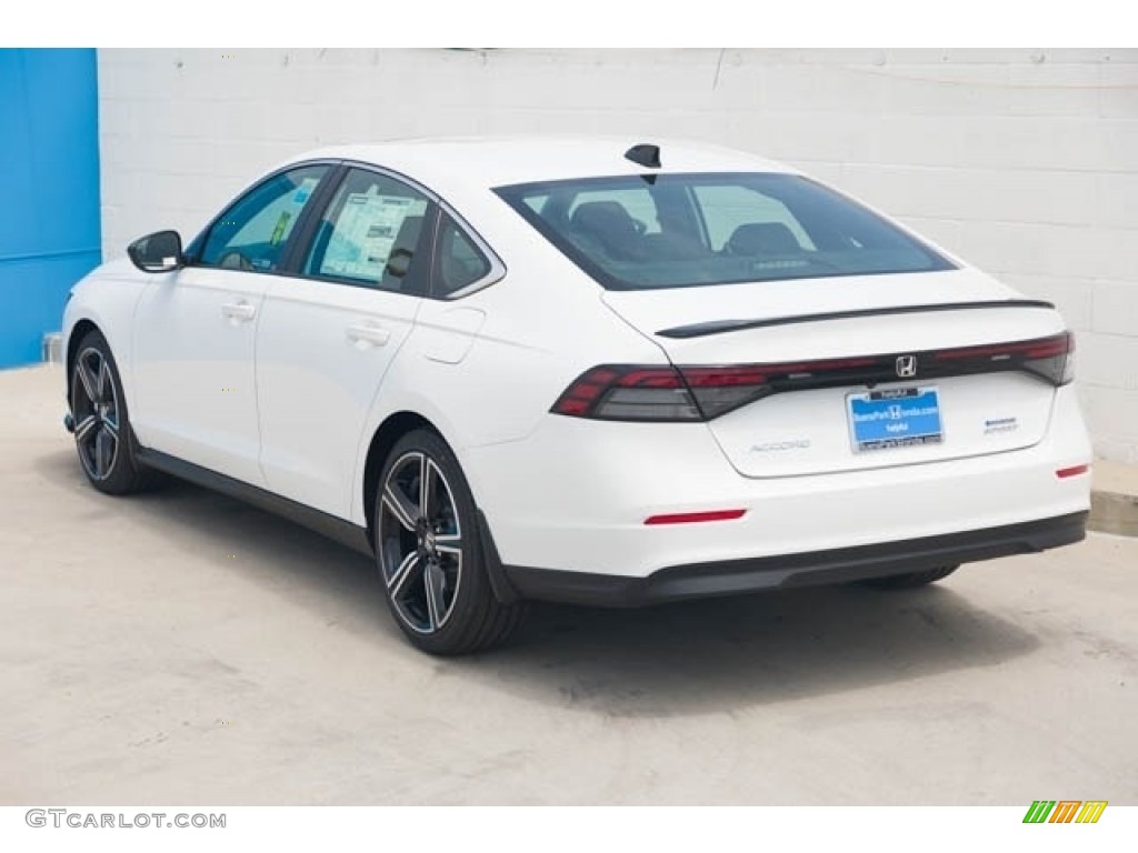 2024 Accord Sport Hybrid - Platinum White Pearl / Black photo #2