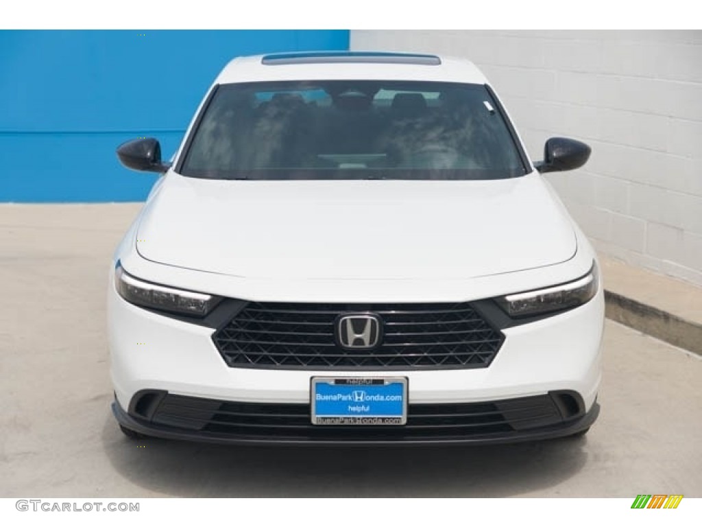 2024 Accord Sport Hybrid - Platinum White Pearl / Black photo #3