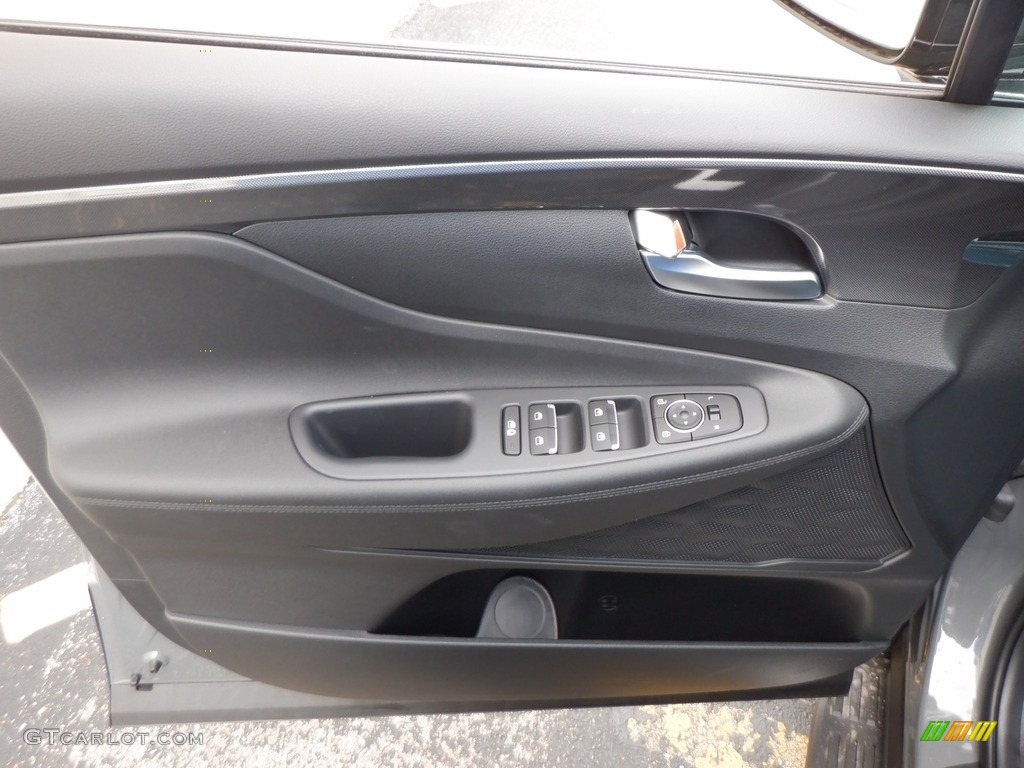 2023 Hyundai Santa Fe XRT AWD Black Door Panel Photo #146662696