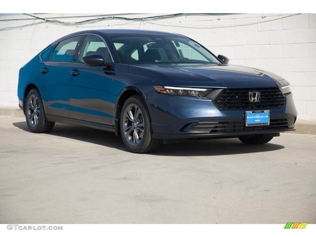 Canyon River Blue Metallic 2024 Honda Accord EX Exterior Photo #146663018