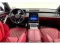 Carmine Red/Black Prime Interior Photo for 2022 Mercedes-Benz S #146663470
