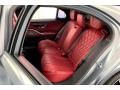 2022 Mercedes-Benz S Carmine Red/Black Interior Rear Seat Photo
