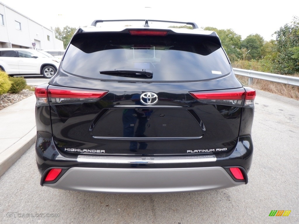2023 Highlander Platinum AWD - Midnight Black Metallic / Glazed Caramel photo #7