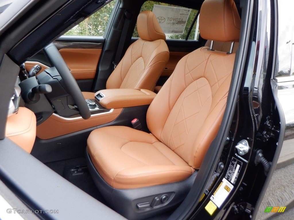 2023 Toyota Highlander Platinum AWD Front Seat Photos