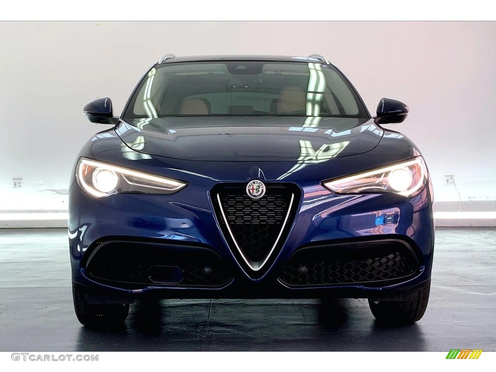 Montecarlo Blue Metallic 2019 Alfa Romeo Stelvio Ti Lusso AWD Exterior Photo #146663801