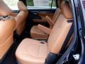 2023 Toyota Highlander Glazed Caramel Interior Rear Seat Photo