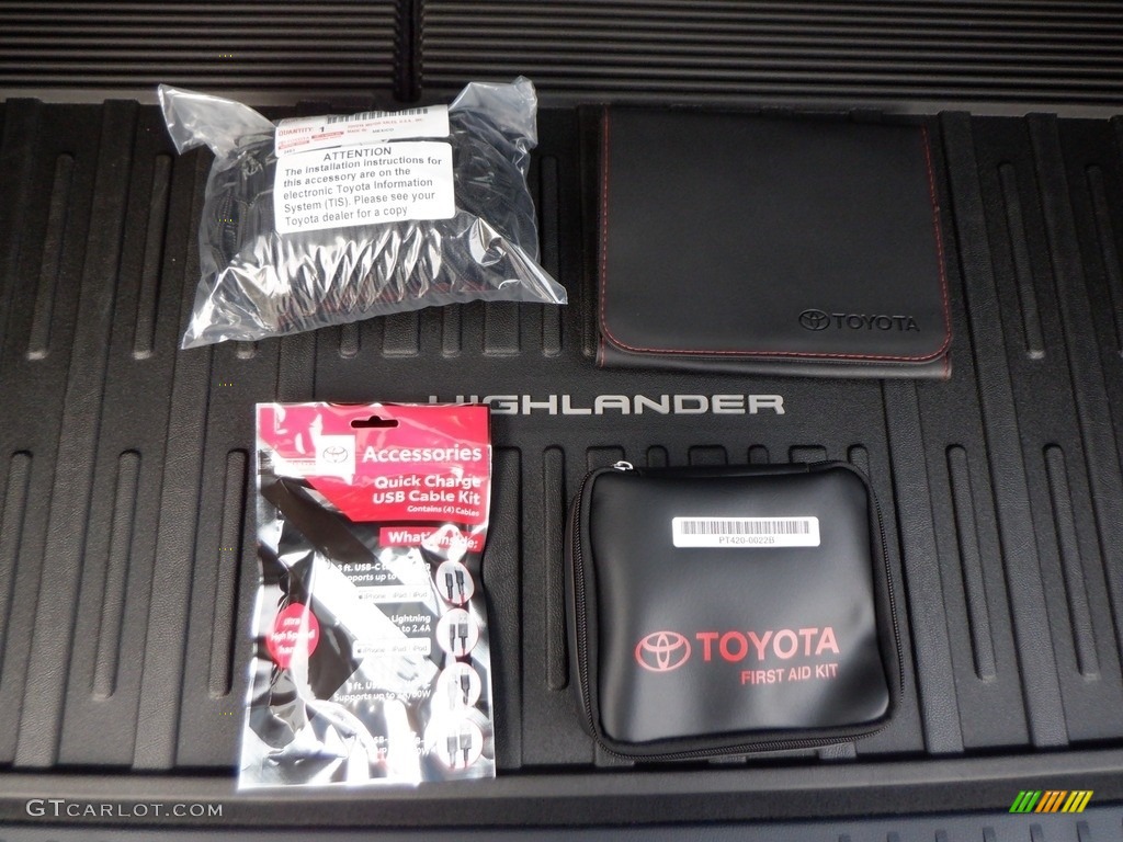 2023 Highlander Platinum AWD - Midnight Black Metallic / Glazed Caramel photo #35