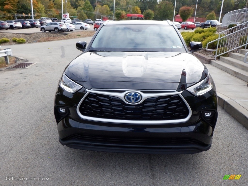 2023 Highlander Hybrid XLE Bronze Edition AWD - Midnight Black Metallic / Graphite photo #6