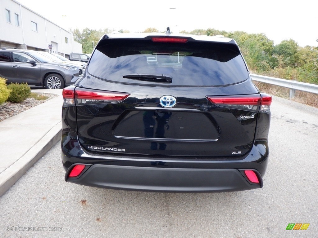 2023 Highlander Hybrid XLE Bronze Edition AWD - Midnight Black Metallic / Graphite photo #8