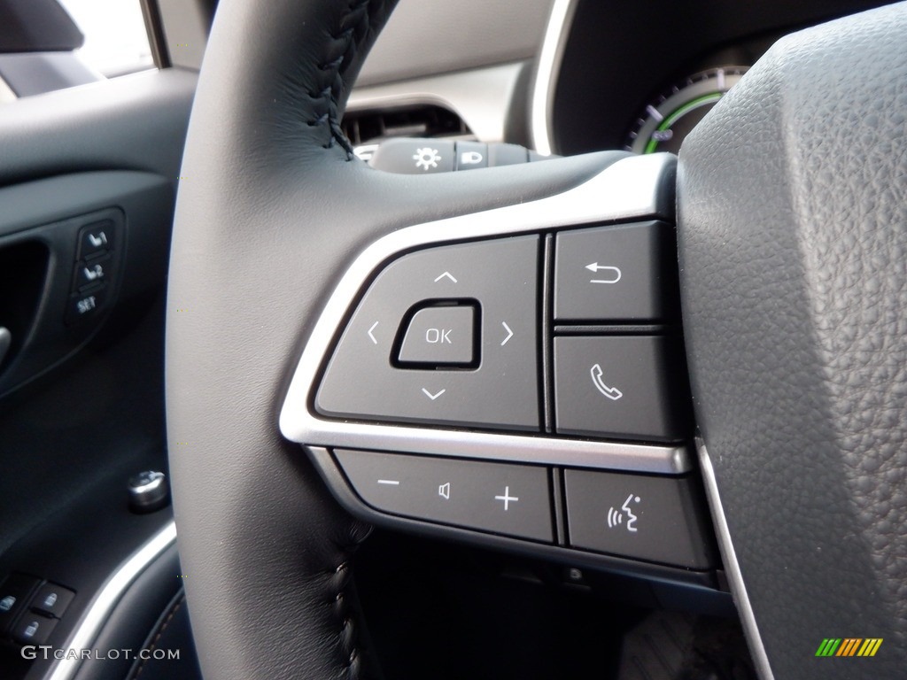 2023 Toyota Highlander Hybrid XLE Bronze Edition AWD Graphite Steering Wheel Photo #146664047