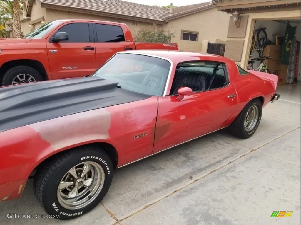 Light Red 1975 Chevrolet Camaro Sport Coupe Exterior Photo #146664474