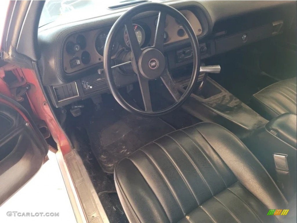 1975 Chevrolet Camaro Sport Coupe Black Dashboard Photo #146664518