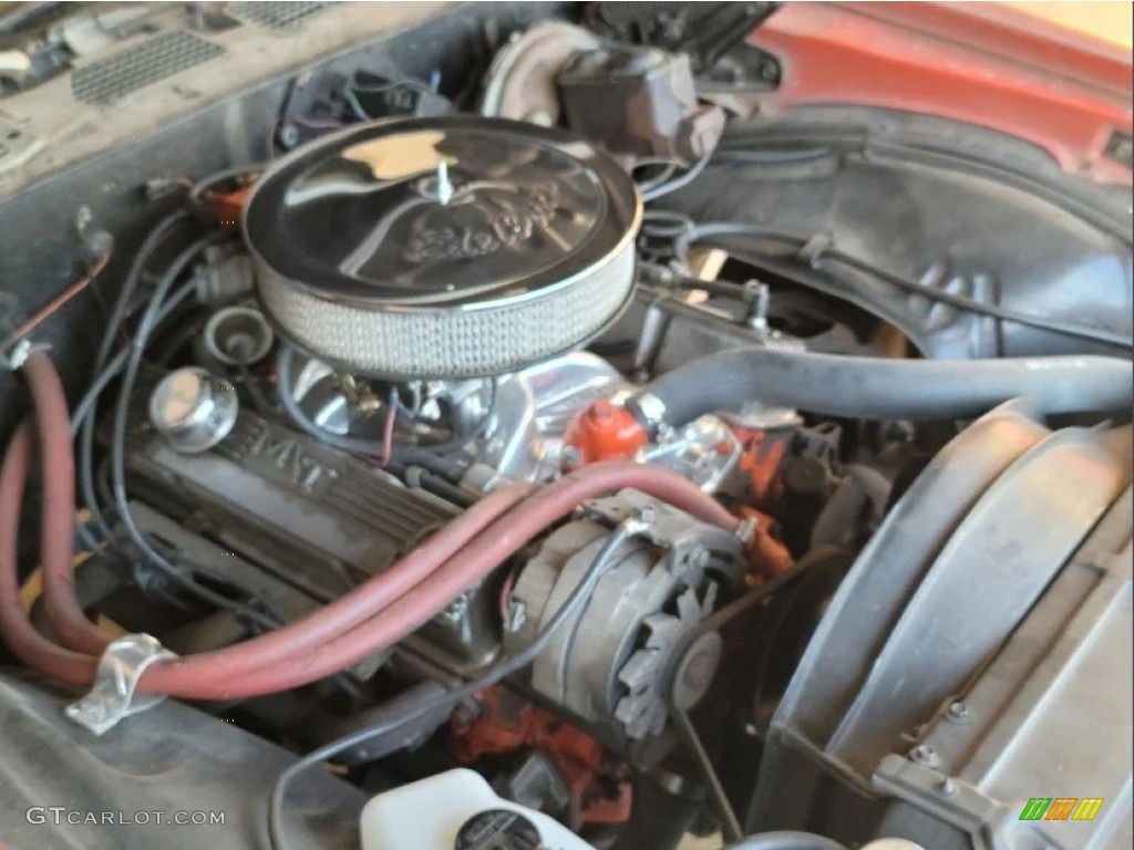 1975 Chevrolet Camaro Sport Coupe Engine Photos
