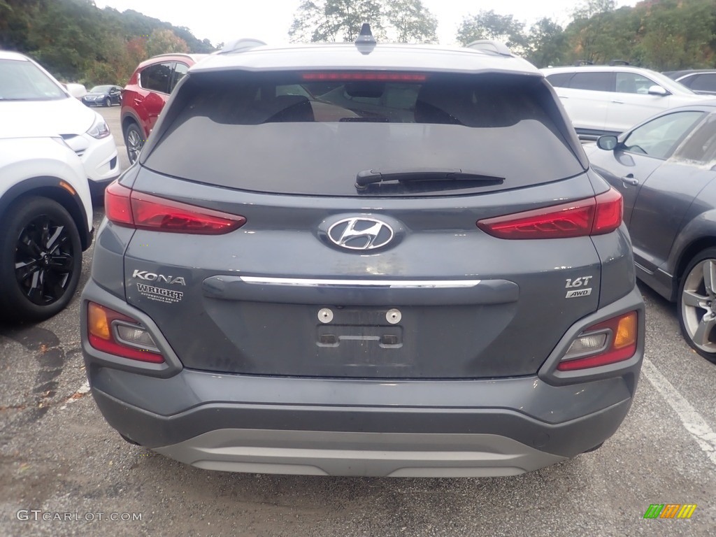 Thunder Gray 2020 Hyundai Kona Limited AWD Exterior Photo #146664777