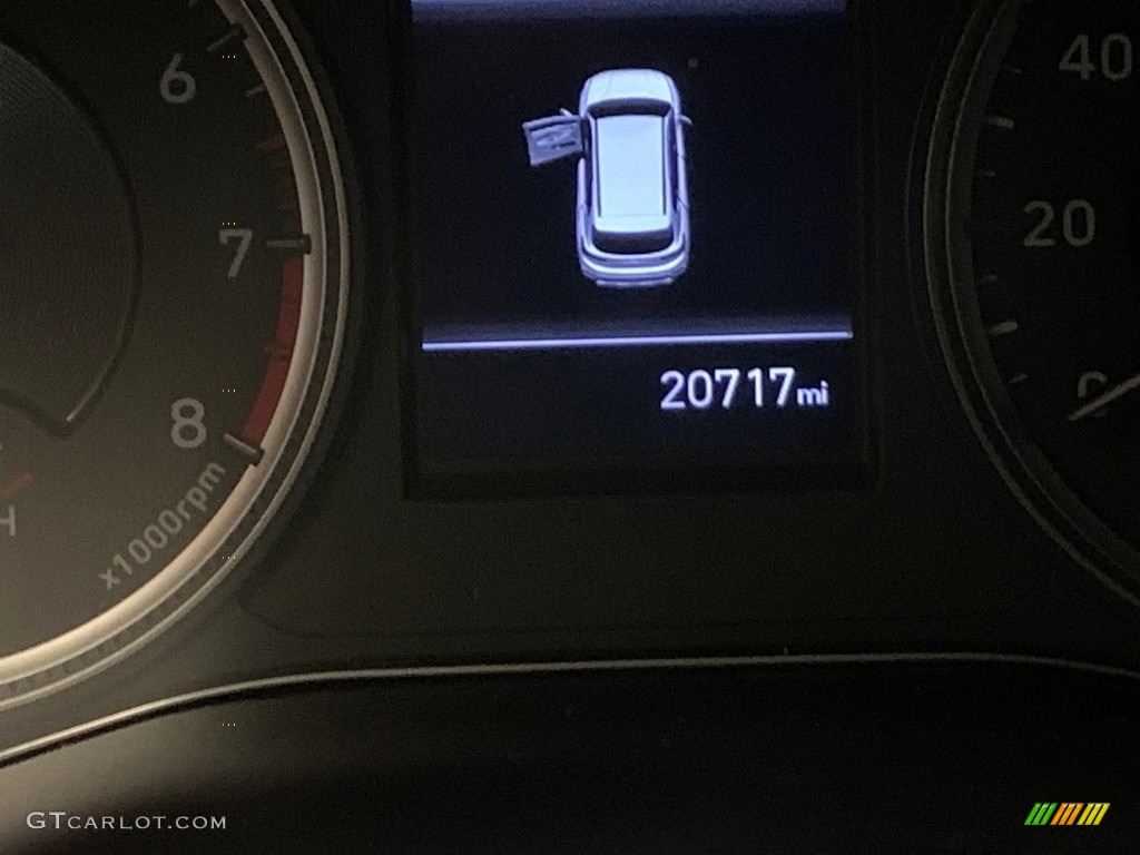 2020 Santa Fe SE AWD - Earthy Bronze / Black photo #17