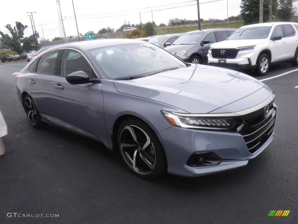 2021 Accord Sport SE - Sonic Gray Pearl / Black photo #3