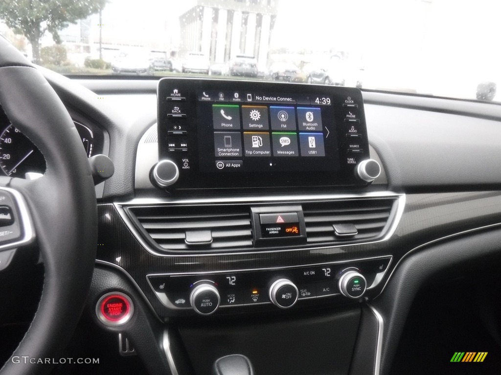 2021 Accord Sport SE - Sonic Gray Pearl / Black photo #18