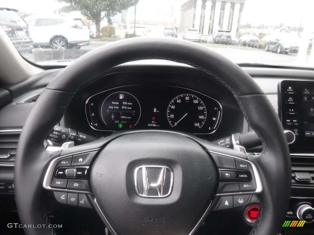 2021 Accord Sport SE - Sonic Gray Pearl / Black photo #32