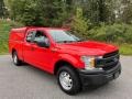 2019 Race Red Ford F150 XL SuperCab 4x4  photo #4