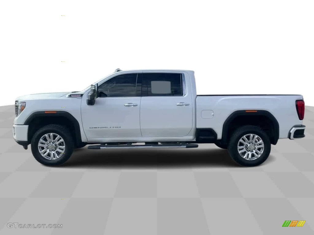 2022 Sierra 2500HD Denali Crew Cab 4WD - White Frost Tricoat / Jet Black photo #5