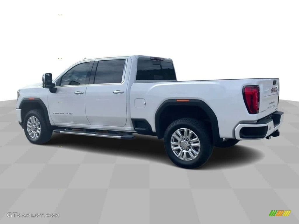 2022 Sierra 2500HD Denali Crew Cab 4WD - White Frost Tricoat / Jet Black photo #6