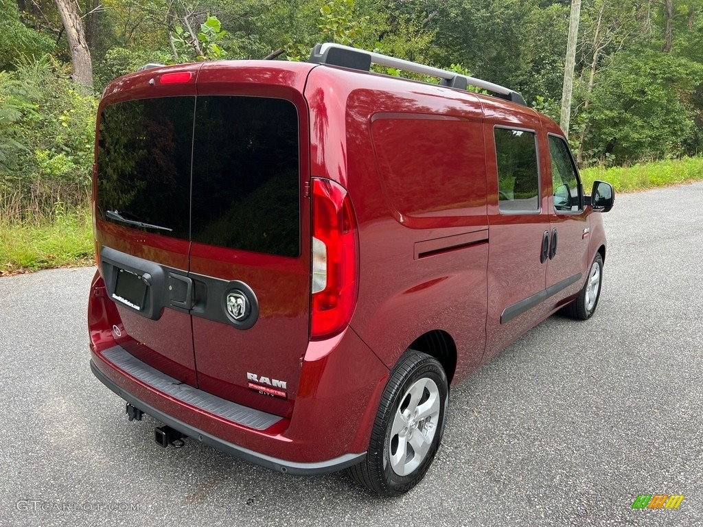 Deep Red Metallic 2016 Ram ProMaster City Tradesman SLT Cargo Van Exterior Photo #146666492